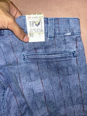 Vintage 1990's Levis 828 Silver Tab Pants, Deadstock NWT, Size