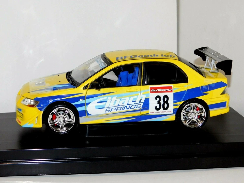 MITSUBISHI LANCER EVOLUTION VII 2002 IL Veloce E Il Furioso RC2 53607B 1:18 - Immagine 2 di 4
