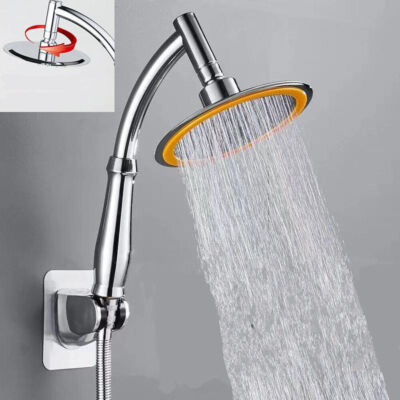 Large Shower Head Chrome High Pressure Powerful Bath Heads Water Saving ...