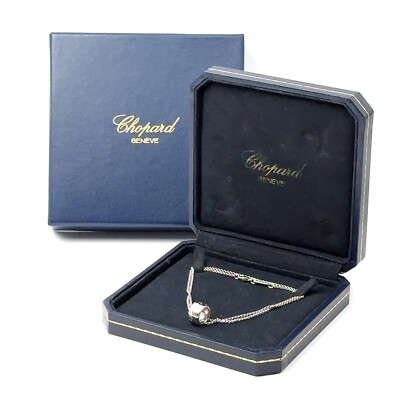 Chopard Pendant Chopardissimo mit Diamanten aus 18K/750er Weißgold + Box