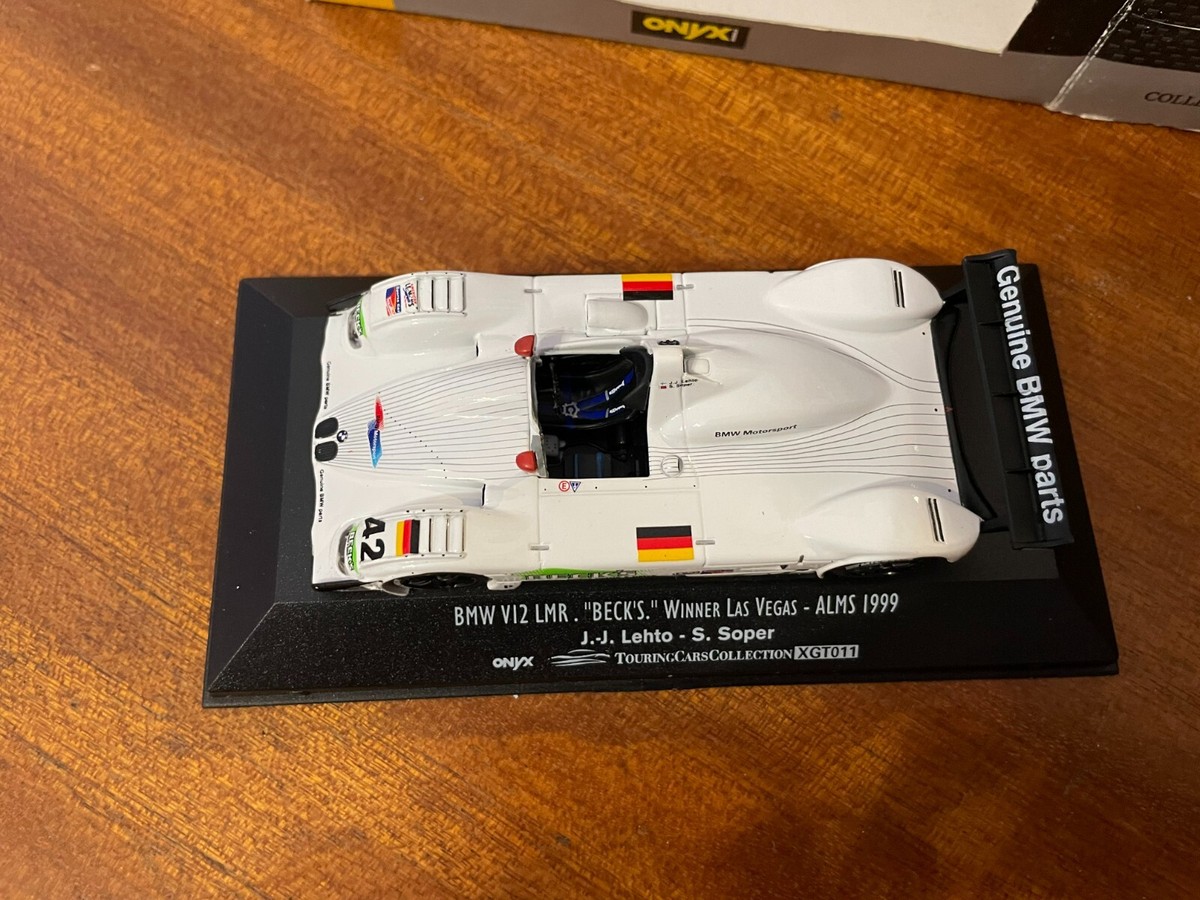 Onyx 1/43 XGT011 BMW V12 BECKS 1st Las Vegas ALMS 1999 Diecast model car