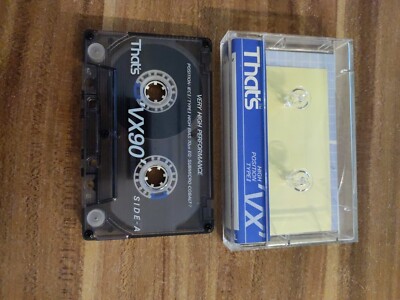 That s Audiocassette VX 90,  IEC I / Type I Very High Performance Gebraucht! 