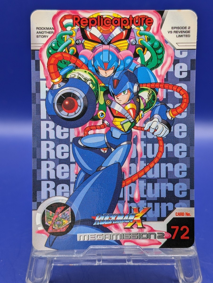 Mega Man X Carddass old Rare Card Mega Rockman Capcom Bandai