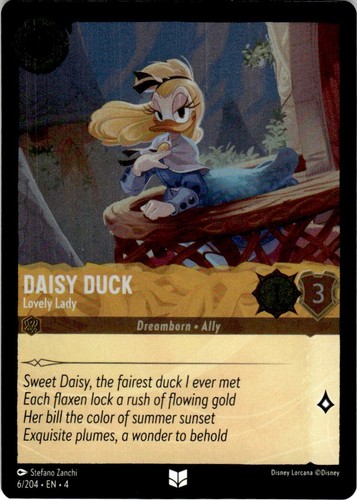 Daisy Duck - Lovely Lady - 6/204 - Uncommon Light Play Magic the Gathering MTG U | eBay Daisy Duck - Lovely Lady - 6/204 - Uncommon Light Play Magic the Gathering MTG U | eBay