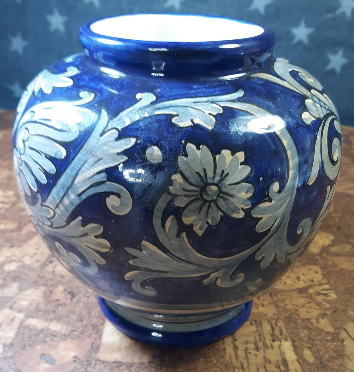 イタリア GUBBIO 花瓶 イタリア 花瓶 陶器 グッビオ GUBBIO Gubbio Pottery - Etsy