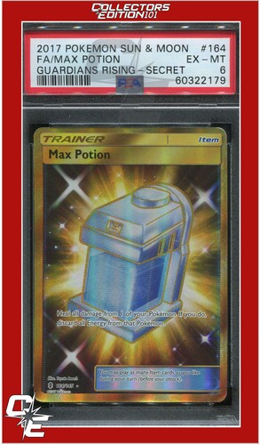 Max Potion graded PSA 6 for sale on eBay