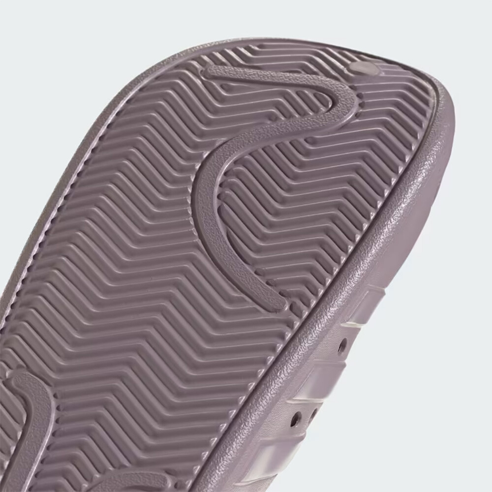 New Mens ADIDAS ADILETTE CLOG IF8654 PURPLE Preloved Fig US  display picture 1