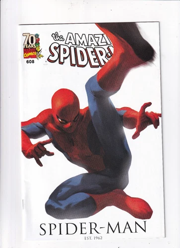 Amazing Spider-Man #608 Marvel 2009 70th Anniversary Variant  VF+