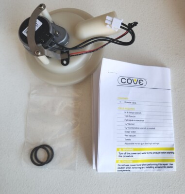 Cove Dishwasher DW2450 and DW2450WS Diverter Valve Replacement