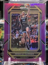 2023/24 Panini Prizm WNBA REBEKAH GARDNER - PURPLE - /149 Chicago Sky TZ 3C