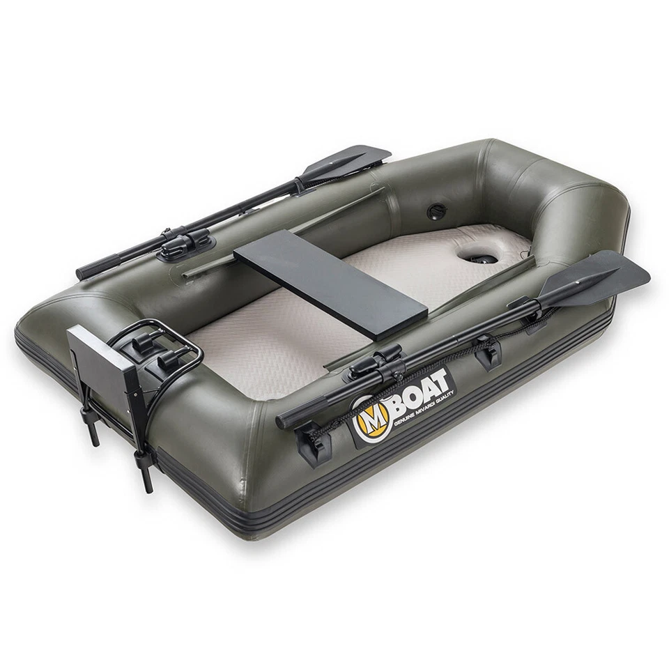 Schlauchboot mit Luftboden grün Mivardi Angelboot 180 cm Paddelboot Anglerboot - Bild 2 von 4