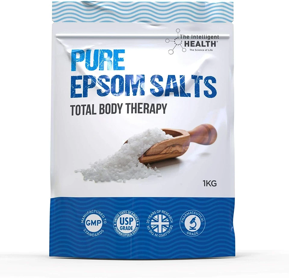Pure Epsom Salts Magnesium Sulphate Bath Salt Relieving Sore Muscles