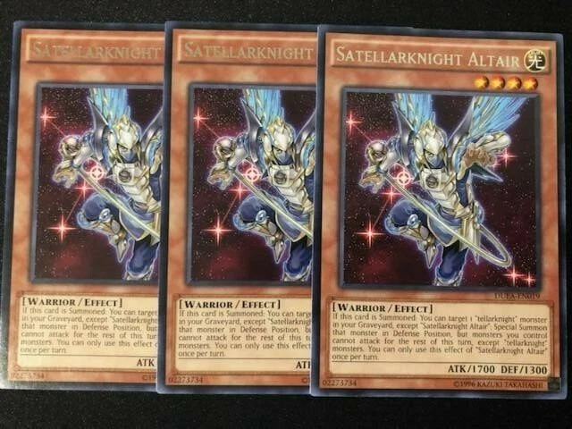 YUGIOH SATELLARKNIGHT DECK- ALTAIR- DIAMOND- ALPHA- TRIVERR- DELTEROS- BATLAMYUS - Image 2 of 4