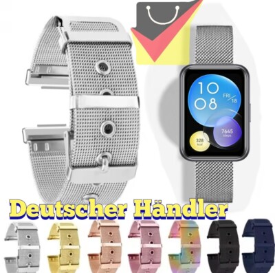 Milanese Armband für Huawei Watch Fit 2, Fitness Tracker Band Elegant Strap Uhr