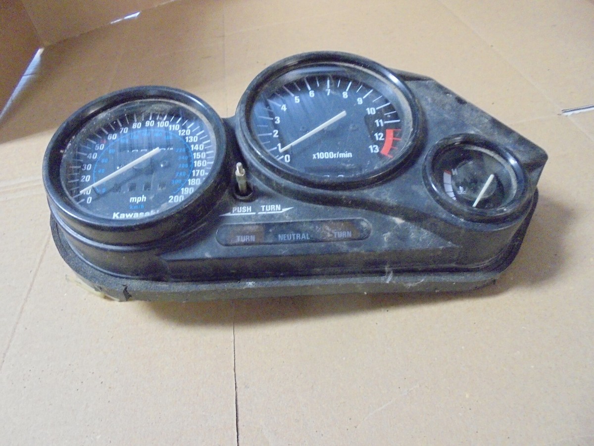 1990 Kawasaki ZX1100 ZX-11 OEM Speedometer & Tachometer