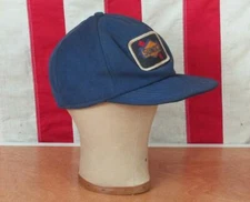Vintage Sunoco Gasoline Service Station Work Hat Uniform Visor Cap Gas