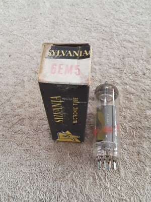 NOS Sylvania 6EM5 Vacuum tube
