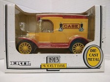 Ertl 286 1913 Model "T" "Case" 1/25 Scale Diecast Metal COIN BANK