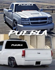 Puebla Mexico Decal Sticker Window Windshield Bumper Truck Car SUV PUE #G