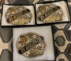 rodeo trophy buckles