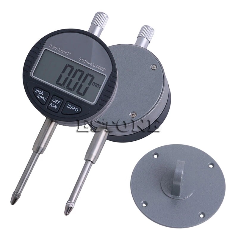 Ultra-Precise 0.01mm Digital Dial Indicator 0-25.4mm Range