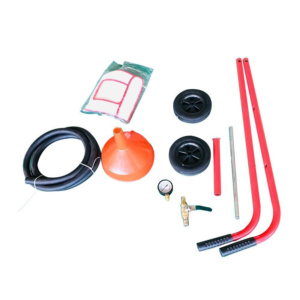 10 Gallon Sand Blaster Sandblaster Air Media Abrasive Blasting Tank Portable Red