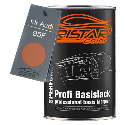 Autolack Dose spritzfertig für Audi 95F Kupfer Metallic Basislack 1,0L