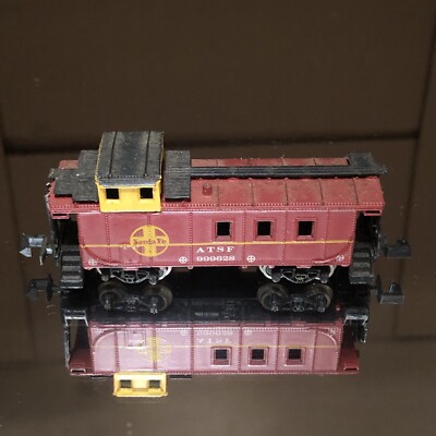 Santa Fe ATSF 999628 Wide Vision Caboose Bachmann N Scale Model Train No Antenna