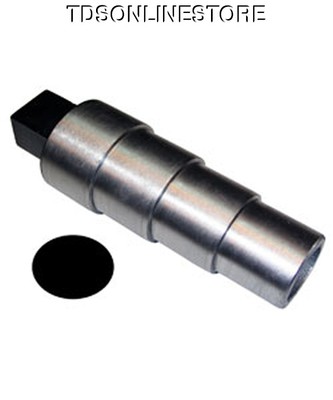 Oval Stepped Steel Bracelet Mandrel With Tang 
