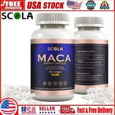 Maca Root Capsules  120 Pills  Peruvian Maca Extract 673mg for Men  Women