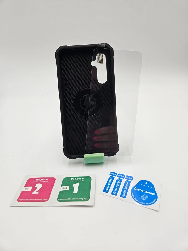 Doris Max Fashion Case Samsung Galaxy A15 w/ Screen Protector -Sage Green -R0072 — 第 2/3 张图片