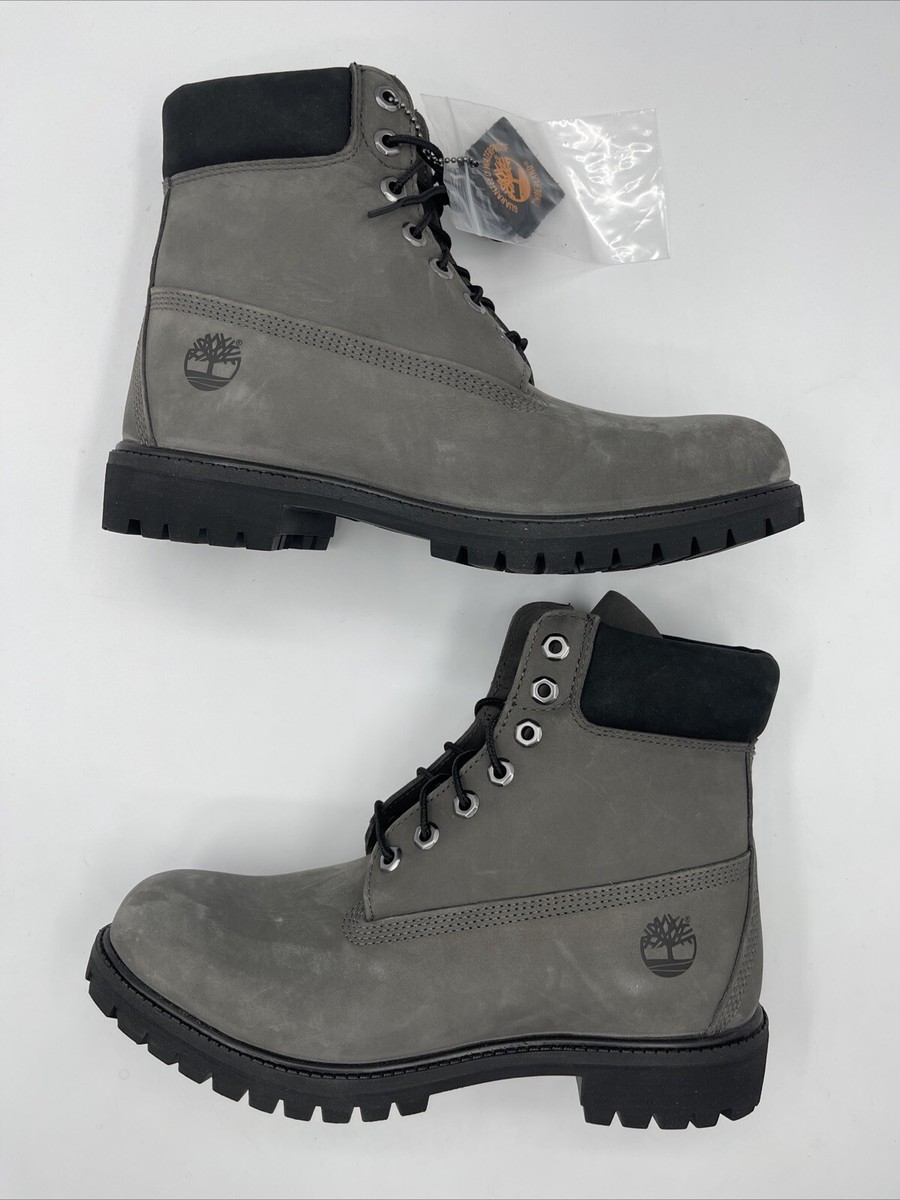 Timberland 6 In. Premium Boot Medium Grey Nubuck TB0A62BH033