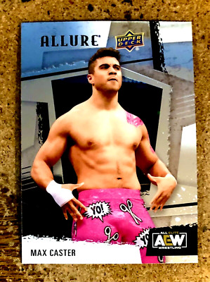 2022 Upper Deck AEW Allure Wrestling Max Caster #84
