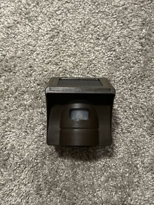 Solar 1/2 Mile Long Range Solar Wireless Driveway Alarm - Black Was Never Used