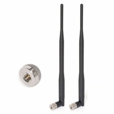 2x 2.4Ghz 7dBi SMA Male WiFi Antenna For Foscam Annke Funlux Security IP Camera