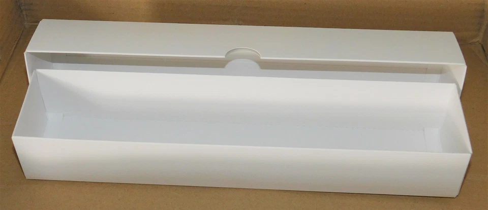 10 x LARGE WHITE REPLACEMENT BOXES, LOCOS COACHES HO/OO GAUGE - Image 2 of 2