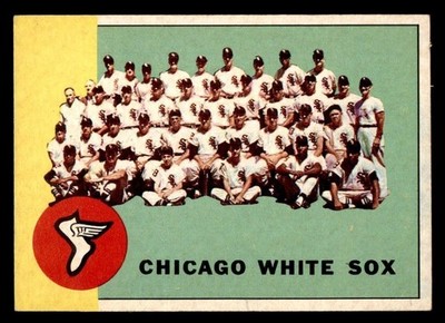 1963 Topps Baseball #288 Chicago White Sox Team EX/MT *g2