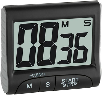 TFA Dostmann Digitaler Timer Und Stoppuhr, 38.2021.01, Multifunktionstimer, Coun