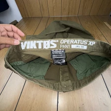 VIKTOS OPERATUS XP MENS 38X34 TACTICAL JEANS STRETCH  Green KHAKI