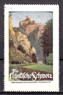 426237/ Reklamemarke   Tourismus - Die Fränkische Schweiz