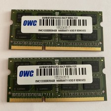 8GB 2x4GB OWC OWC1333DDR3S4GB PC3-10600 DDR3 1333MHz SODIMM RAM Memory
