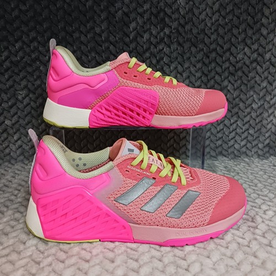#ad Adidas Dropset 3 Trainer Women#x27;s Cross Training Shoes Semi Pink Spark Size 6 $59.99