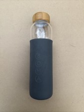 Glass Water Bottle Gray 25 Oz by Soma