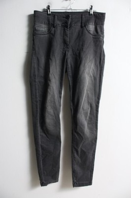 Next Womens Skinny Lift Shape Jeans - Grey - Size 10 (m5)