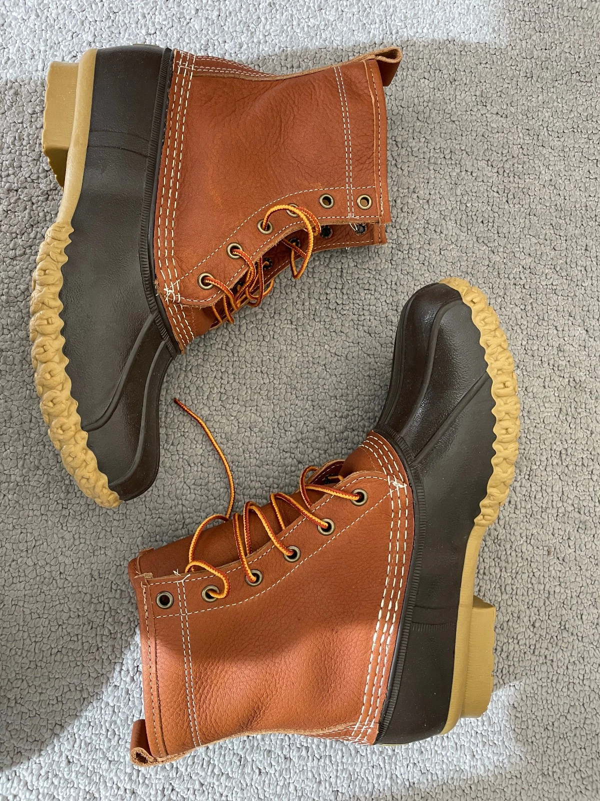 L.L. Bean 8" Shearling-Lined Insulated Winter boots (US Mens 8)