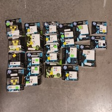 Mixed Lot Of 22 Genuine HP Ink Cartrtidges