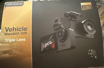 NEW Vehicle BlackBOX DVR Dual Lens Full HD 1080p Car Dash-Cam