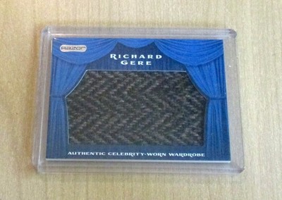 2010 Leaf Razor Pop Century celebrity wardrobe costume Richard Gere SW-44
