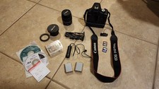 Canon T1i Digital SLR Camera Bundle With Extras And Accessories