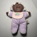 Vintage Cabbage Patch Babyland Doll Purple Outfit Baby RARE HTF 80s